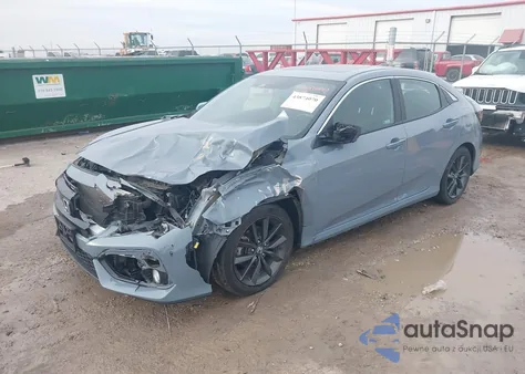 2021 Honda Civic Ex из США, поврежденный, VIN SHHFK7H61MU218590